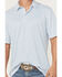 Image #3 - Ariat Men's Geo Print Short Sleeve Button-Down Performance Polo - Big, White, hi-res