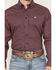 Image #3 - Cinch Men's Floral Print Long Sleeve Button-Down Western Shirt, Purple, hi-res
