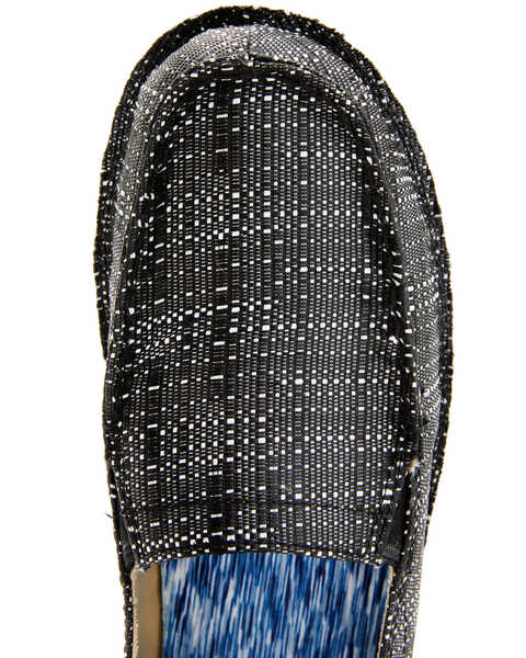 Image #6 - Wrangler Footwear Women's Casual Loafer Shoes - Moc Toe, Black/white, hi-res