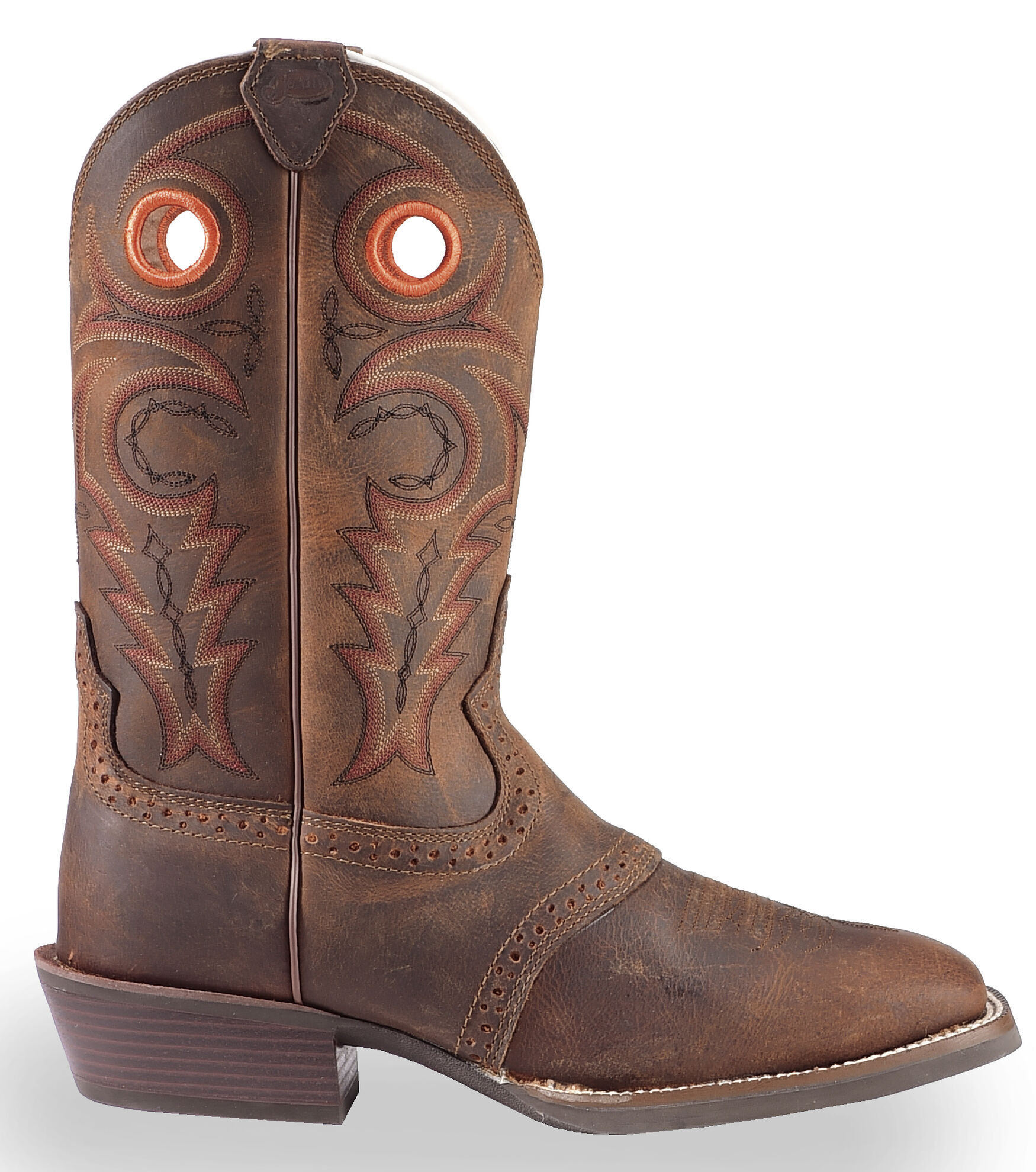 cowboy boots with saddle vamp