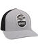Image #6 - HOOey Boys' Grey Cheyenne Patch Flex Fit Mesh Ball Cap , Grey, hi-res