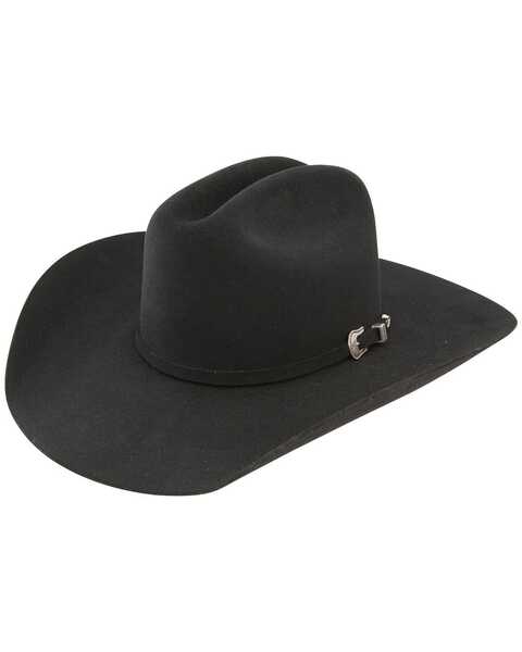 Image #1 - Resistol Challenger 5X Felt Cowboy Hat, Black, hi-res