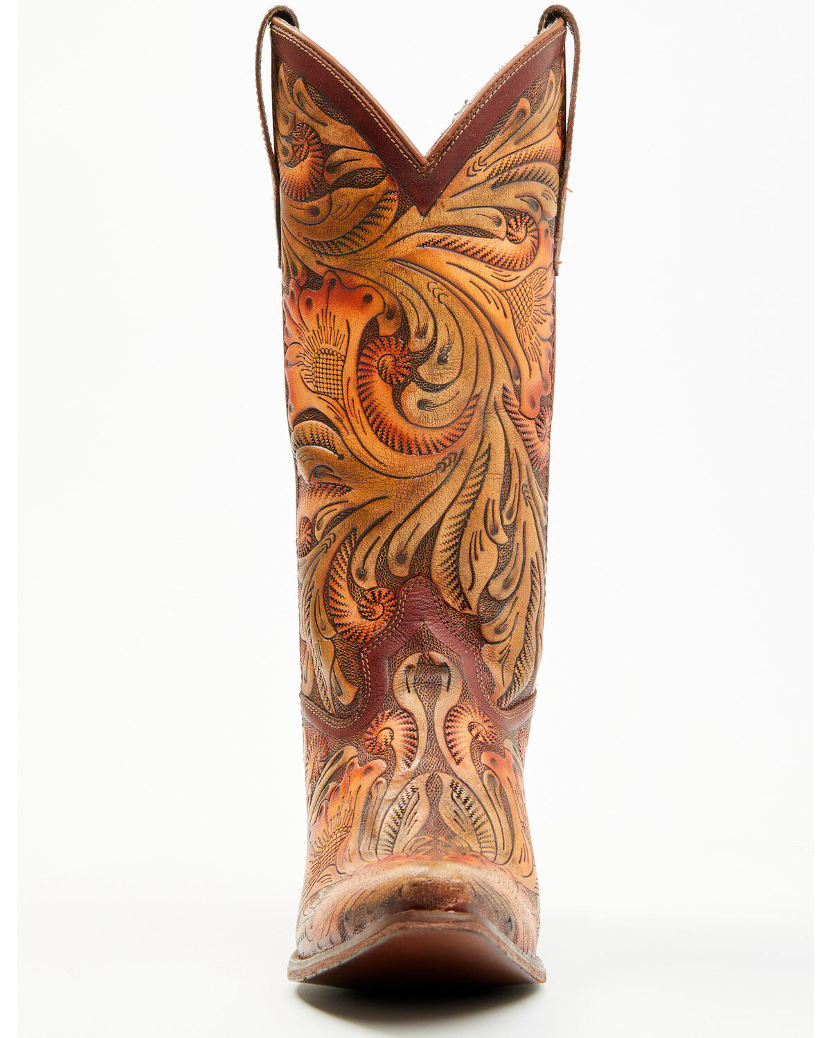 Image #4 - Shyanne Women's Sweetest Thing Tooled Western Boots - Snip Toe, Multi, hi-res