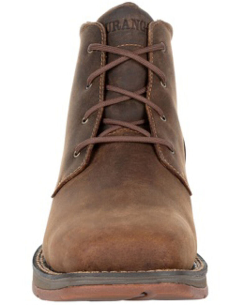 Durango Men's Dirt Rebel Chukka Boots - Square Toe, Medium Brown, hi-res
