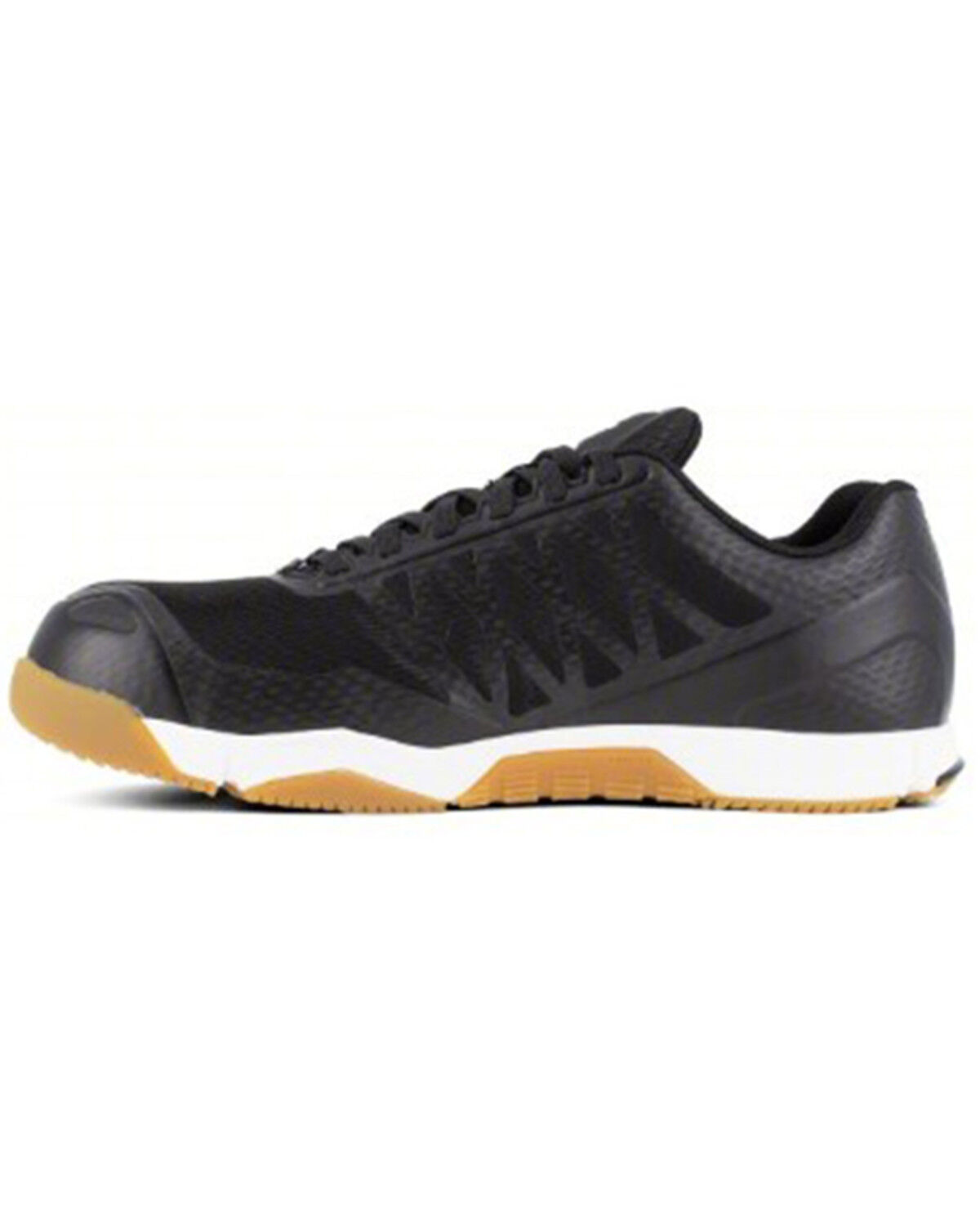 Image #3 - Reebok Women's Comp Toe Metal Free Lace-Up Work Sneakers - Composite Toe, Black, hi-res