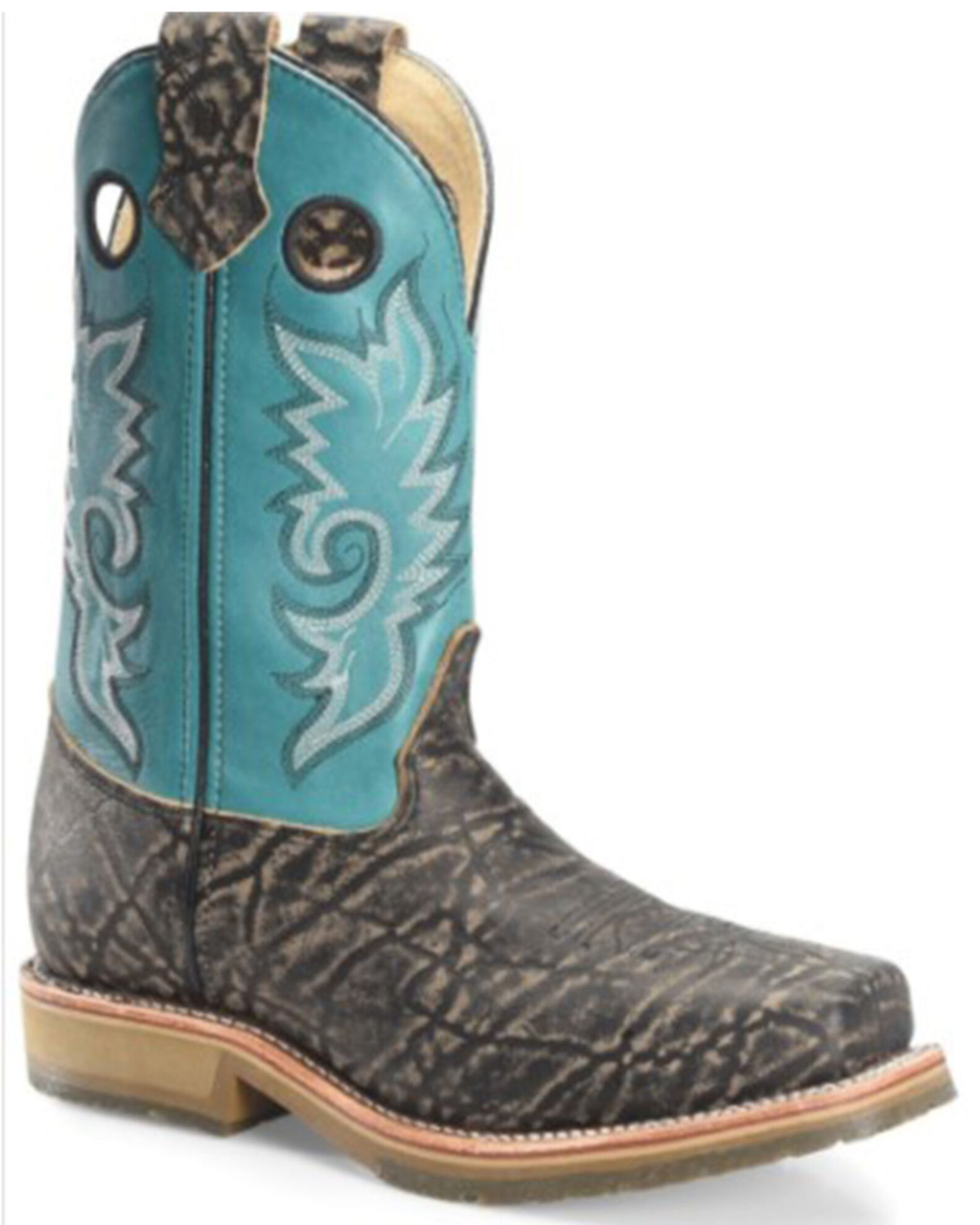 Double H Men s Shark Print Western Work Boots Composite Toe