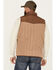 Image #4 - Moonshine Spirit Men's Southwestern Print Lined Puffer Vest, Oatmeal, hi-res