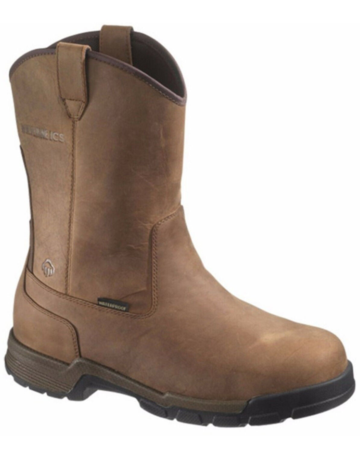 Image #1 - Wolverine Men's Waterproof Western Work Boots - Composite Toe, , hi-res
