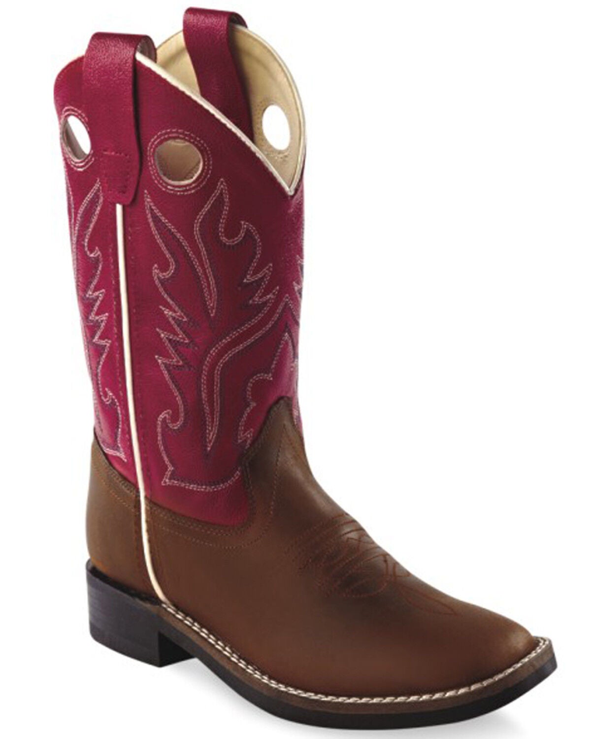 boys red cowboy boots
