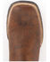 Image #6 - Ferrini Men's Toro Western Performance Boots - Square Toe, Brandy Brown, hi-res