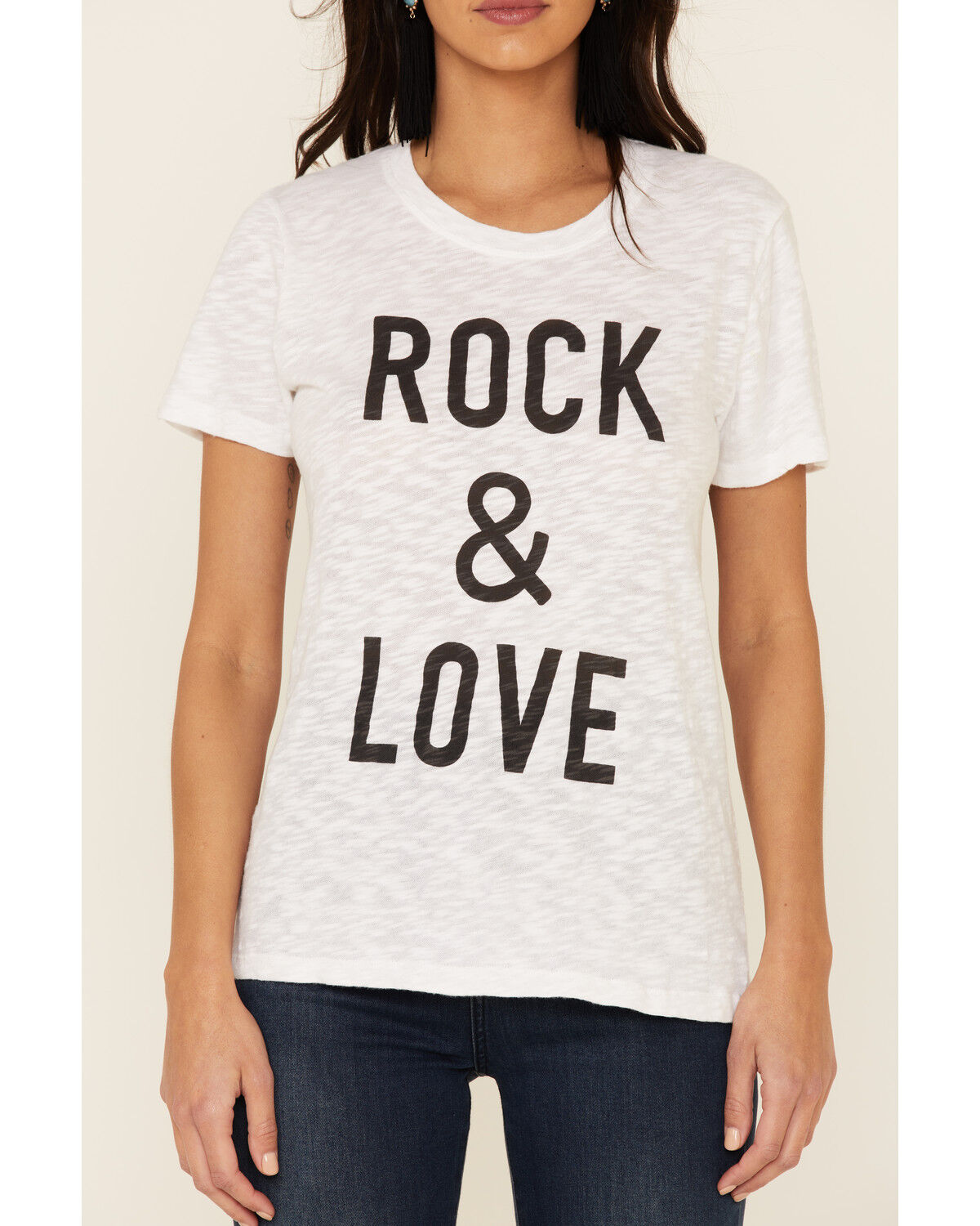 Rock and love t shirt clearance