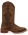Image #2 - Laredo Women's Millie Suede Western Boots - Broad Square Toe, Olive, hi-res