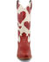 Image #4 - Twisted X Women's Steppin' Out Western Boots - Snip Toe, Red, hi-res