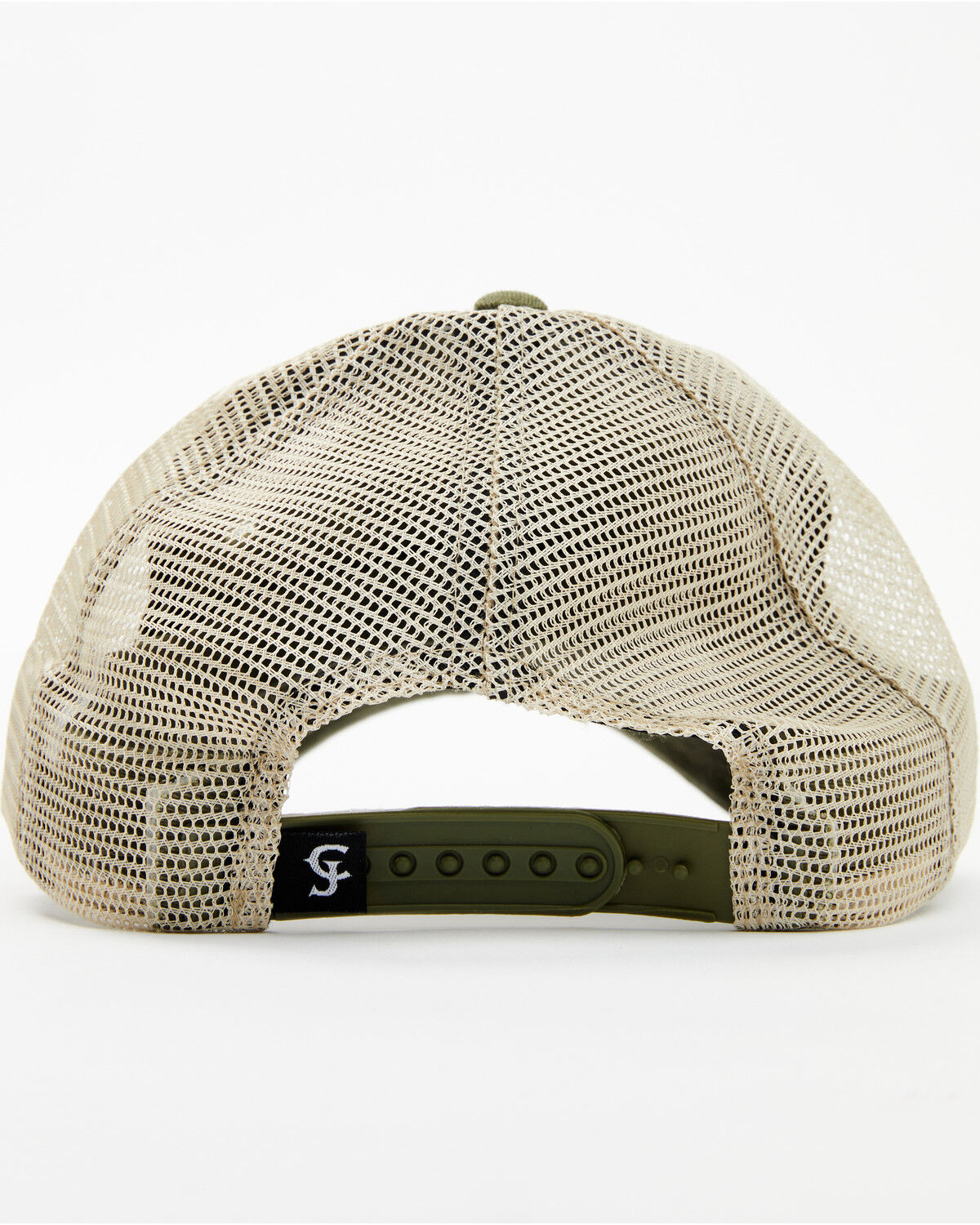 Image #3 - Cody James Men's Mexican Flag Eagle Ball Cap, Olive, hi-res