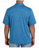 Cinch Men's Solid Heather Blue Short Sleeve Polo Shirt, Light Blue, hi-res
