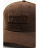Image #2 - Hawx Men's Brown Chenille Logo Patch Ball Cap, Brown, hi-res