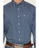 Image #3 - Ariat Men's Boot Barn Exclusive Storm Geo Print Long Sleeve Button-Down Western Shirt, Blue, hi-res