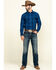 Image #6 - Cody James Men's Skedaddle Plaid Long Sleeve Western Shirt - Tall , Royal Blue, hi-res