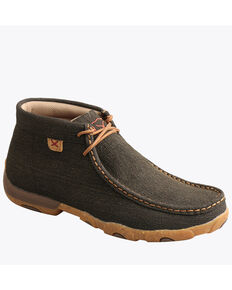 Twisted X Women's Brown Driving Shoes - Moc Toe, Brown, hi-res