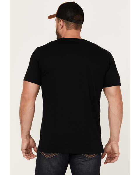 Image #4 - Moonshine Spirit Men's Tequila Floor Stacked Graphic Short Sleeve T-Shirt , Black, hi-res