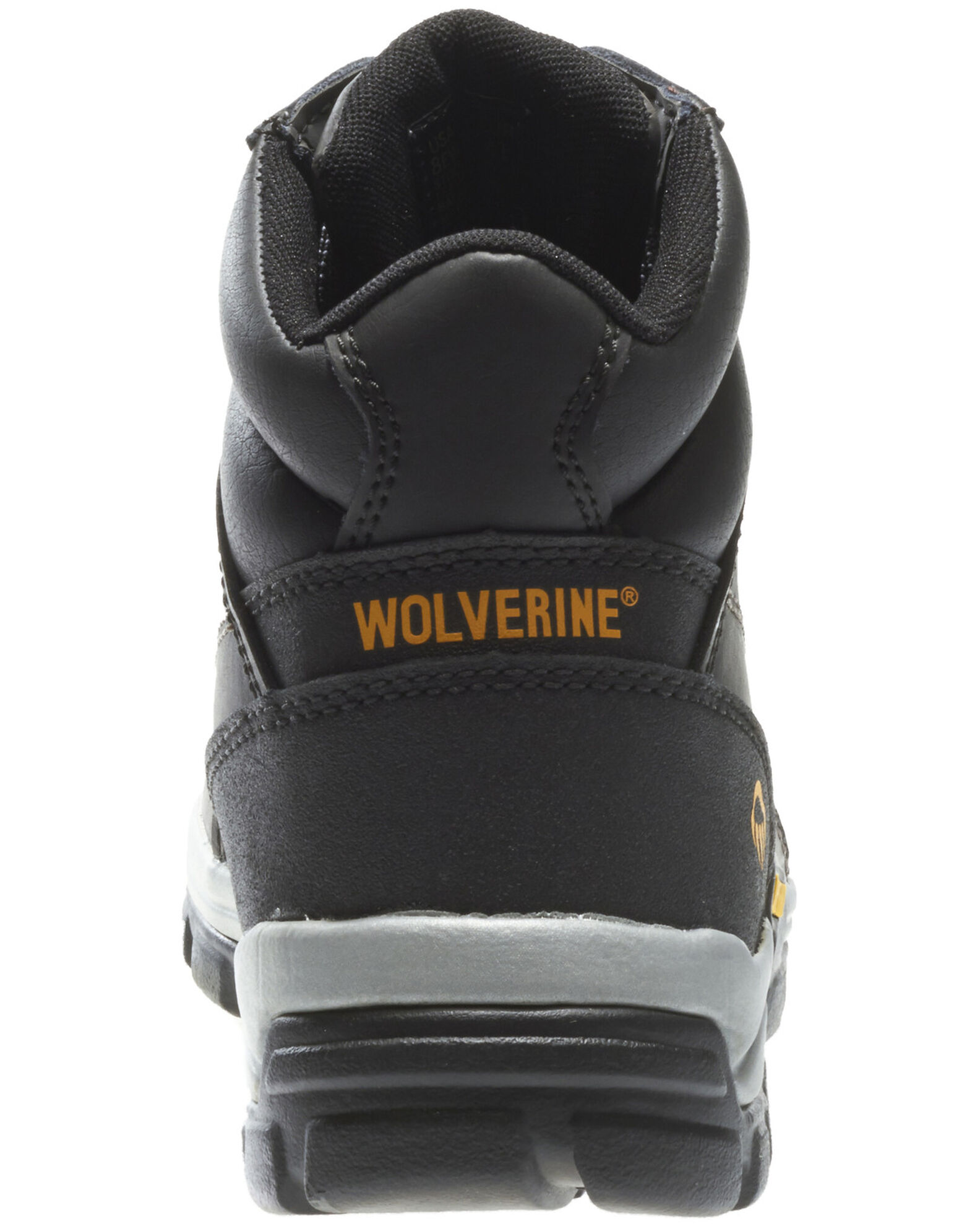 Image #4 - Wolverine Men's Tarmac Waterproof Work Boots - Composite Toe, Black, hi-res