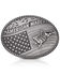 Image #1 - Montana Silversmiths Men's American Made Tradition Bull Rider Belt Buckle, Silver, hi-res