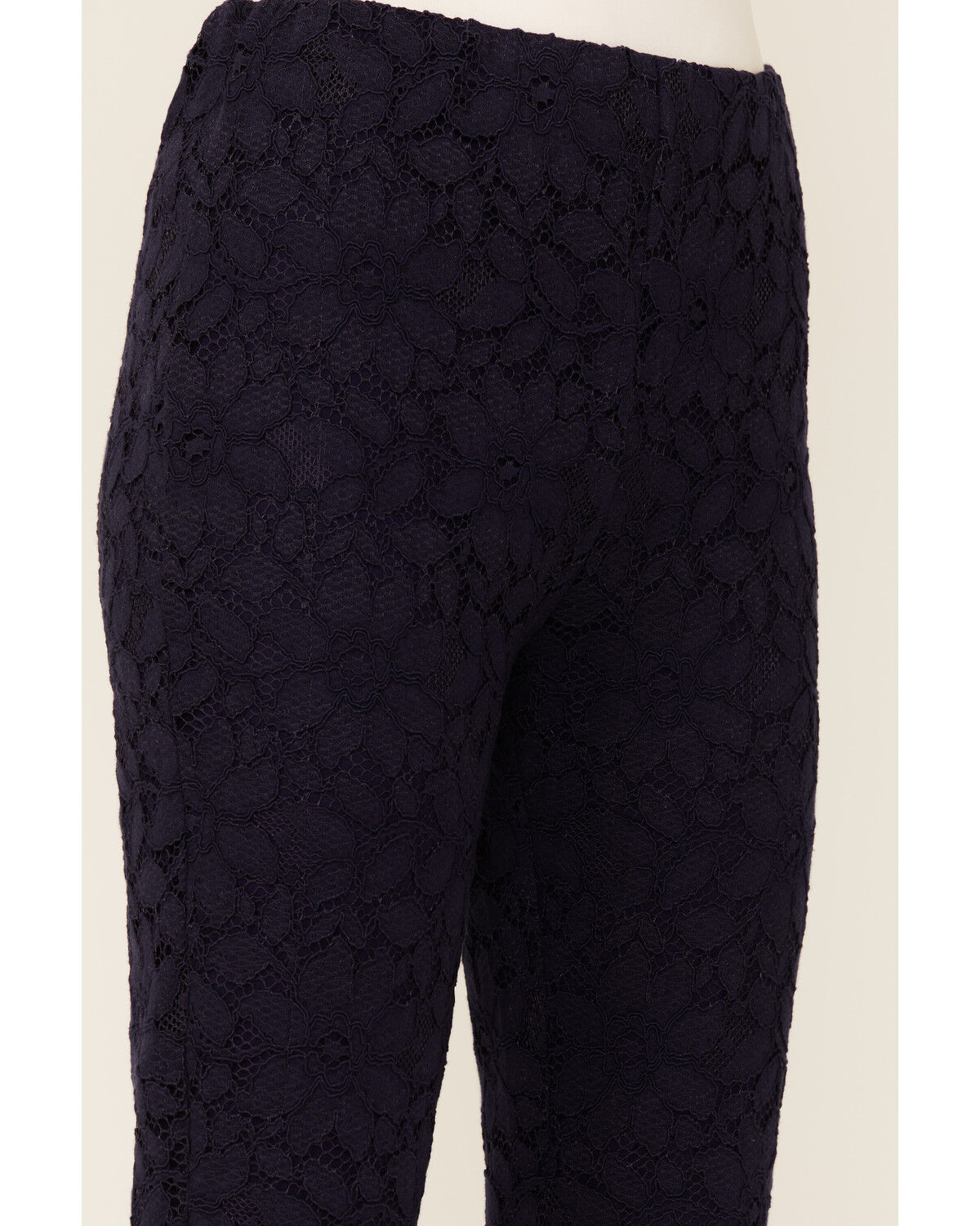 Image #2 - Free People Women's Disco Wild Laces Pull On Flare Pants, Indigo, hi-res