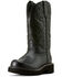 Image #3 - Ariat Women's Fatbaby Dawn Performance Western Boots - Round Toe, Black, hi-res