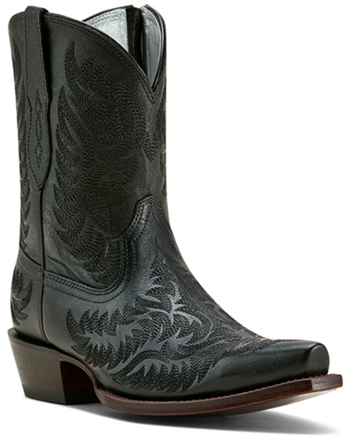 Ariat Women's Cate Western Booties - Snip Toe, Black, hi-res