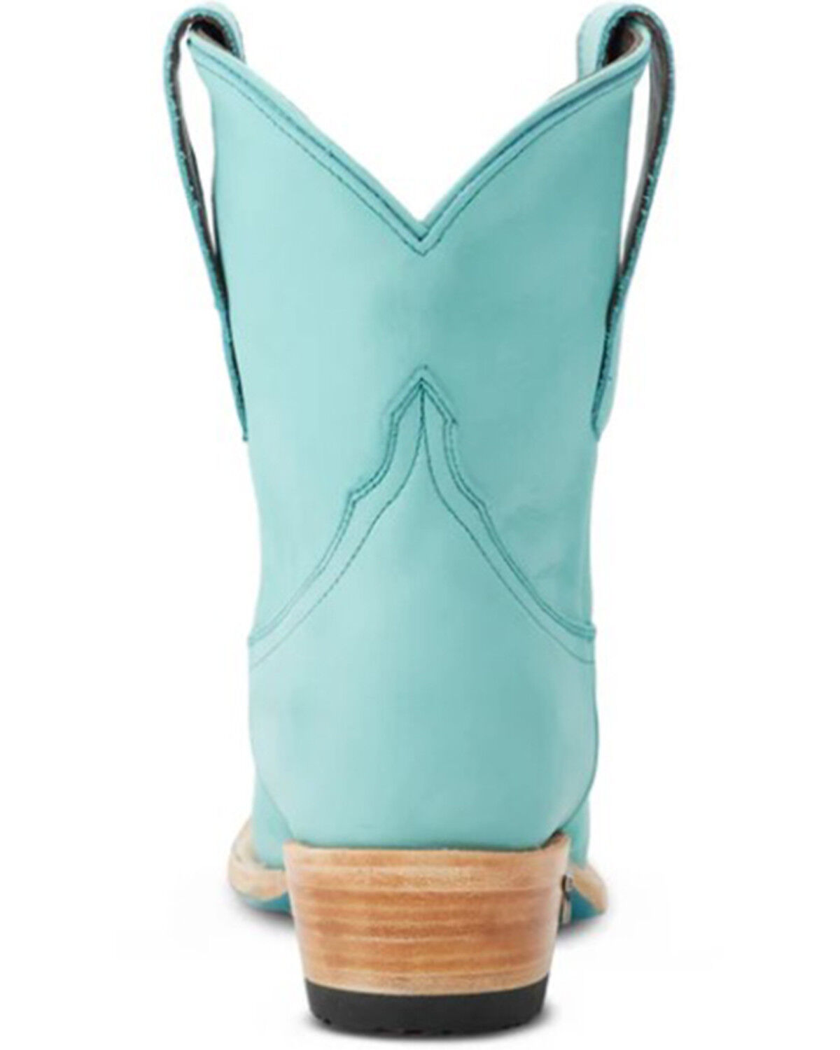Image #5 - Lane Women's Emma Jane Western Booties - Snip Toe, Turquoise, hi-res