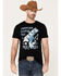 Image #1 - Cody James Men's Fortune Short Sleeve Graphic T-Shirt, Black, hi-res