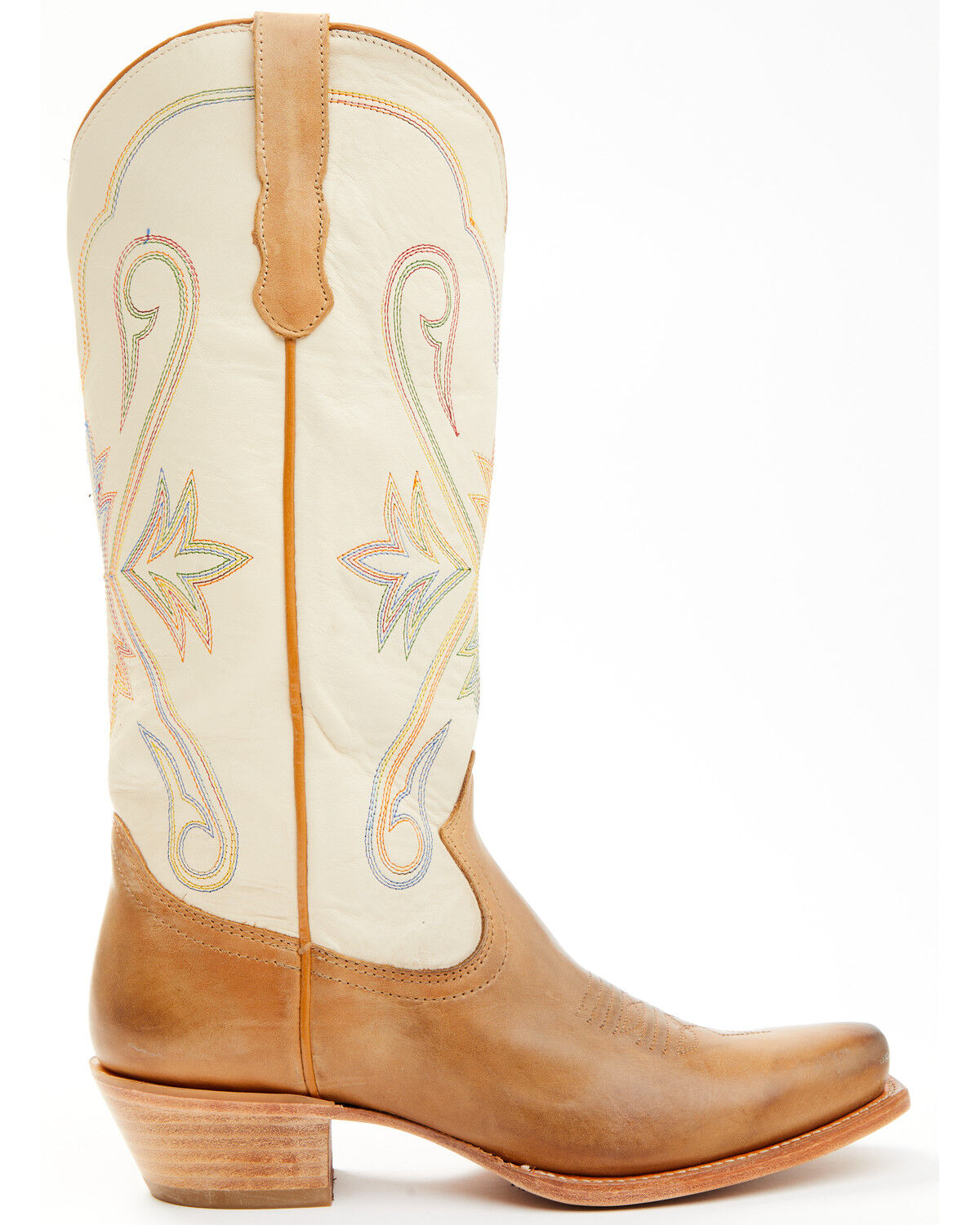 Image #2 - Shyanne Women's Cantina Western Boots - Square Toe, White, hi-res