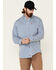 Ariat Men's FR Striped Long Sleeve Button Work Shirt, Blue, hi-res