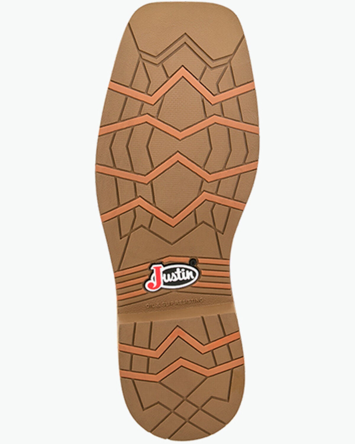 Image #7 - Justin Men's 11" Bolt Waterproof Pull-On Work Boots - Composite Toe, Brown, hi-res