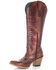 Corral Women's Cognac Embroidery Western Boots - Medium Toe, Brown, hi-res