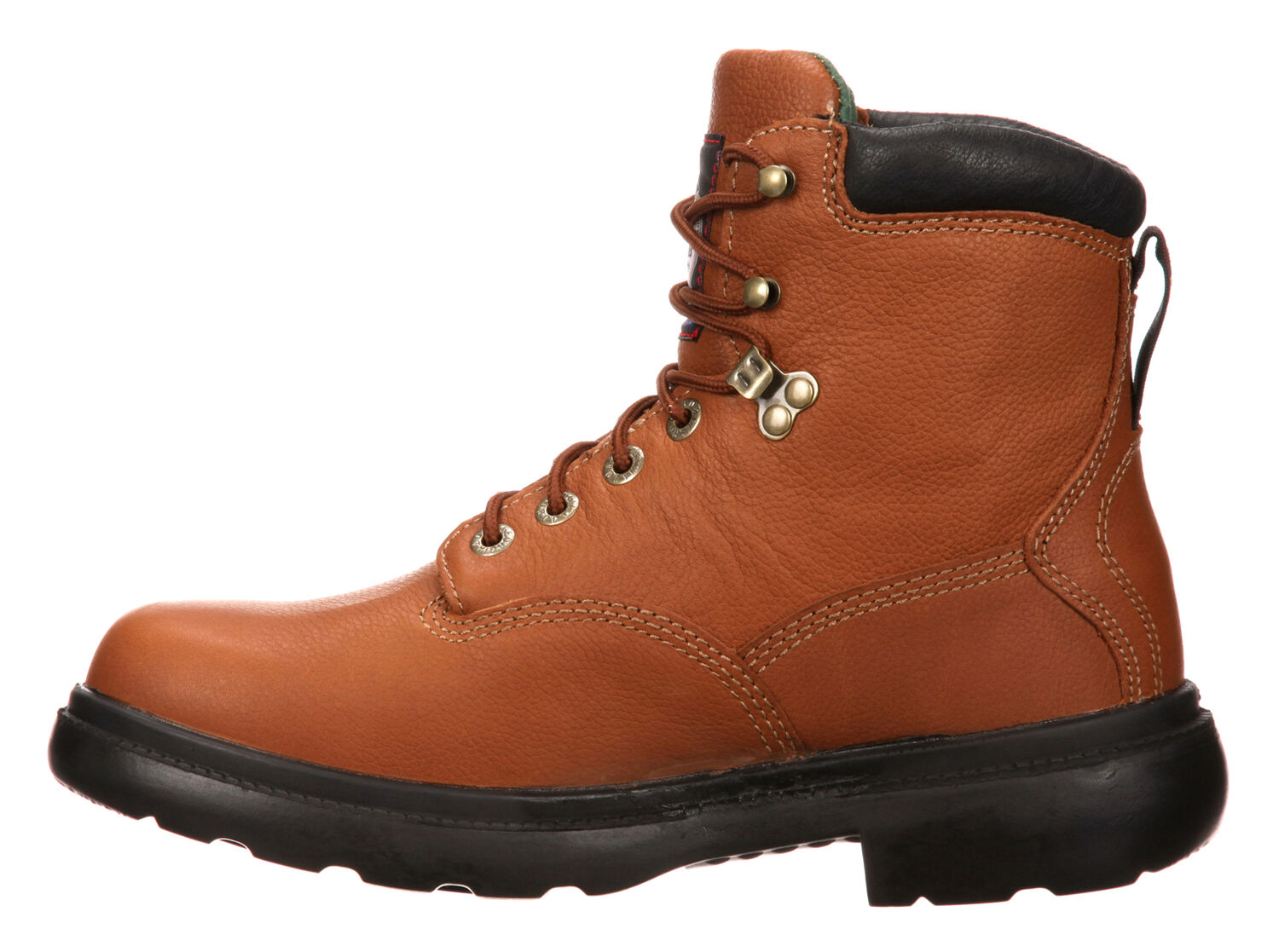 Image #3 - Georgia Boot Men's Farm and Ranch 6" Waterproof Boots, , hi-res