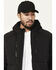 Image #2 - Brothers and Sons Men's Down Hooded Jacket, Black, hi-res