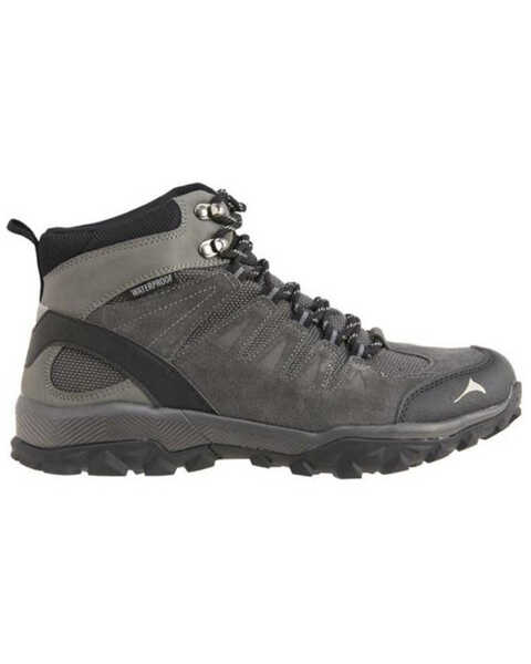 Image #2 - Pacific Mountain Men's Boulder Waterproof Hiking Boots - Soft Toe, Black/grey, hi-res