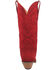 Image #5 - Dingo Women's Out West Suede Western Boots - Snip Toe, Red, hi-res