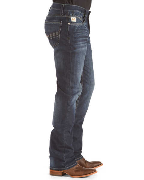 Image #2 - Cinch Men's Ian Western Bootcut Jeans , Indigo, hi-res