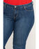 Wrangler Women's Aura Instantly Slimming Jeans - Plus, Indigo, hi-res