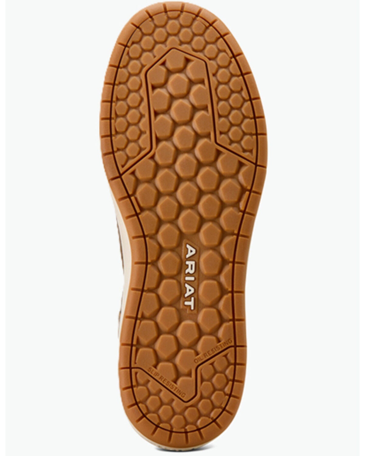 Image #5 - Ariat Men's Outmatch Work Sneaker - Composite Toe, Brown, hi-res