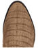 Image #6 - Dan Post Men's Exotic Caiman Makara Tall Western Boots - Round Toe, Brown, hi-res