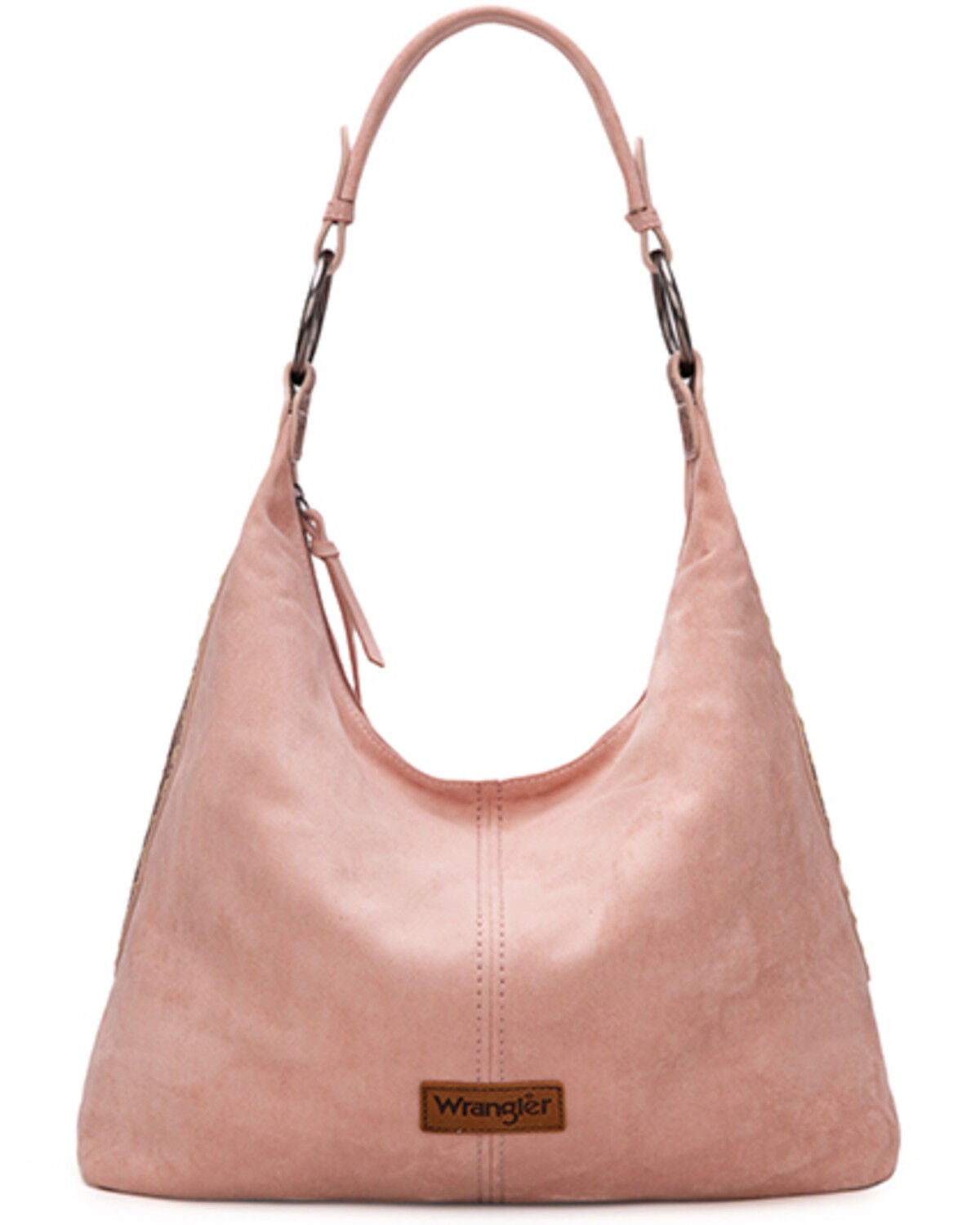 Image #2 - Wrangler Women's Floral Tooled Pouch And Purse, Dark Pink, hi-res