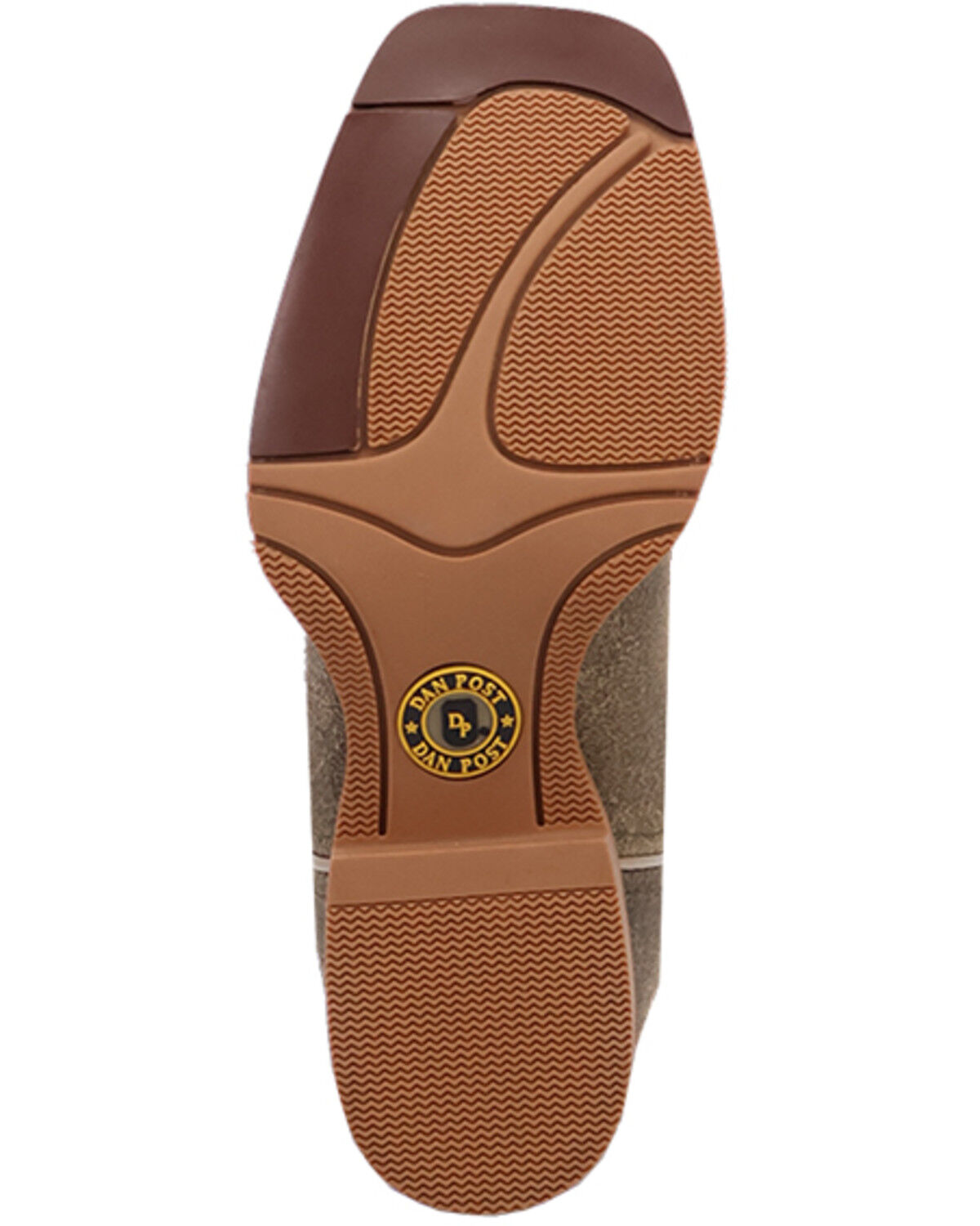 Image #7 - Dan Post Little Boys' Beasley Western Boots - Broad Square Toe, Grey, hi-res