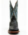 Image #4 - Dan Post Men's Leon Crazy Horse Performance Leather Western Boot - Broad Square Toe , Black/blue, hi-res