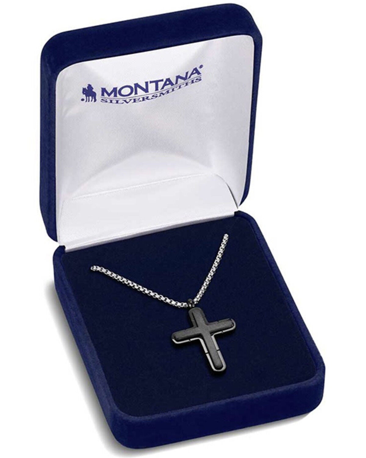Image #3 - Montana Silversmiths Men's King of Kings Necklace, Silver, hi-res