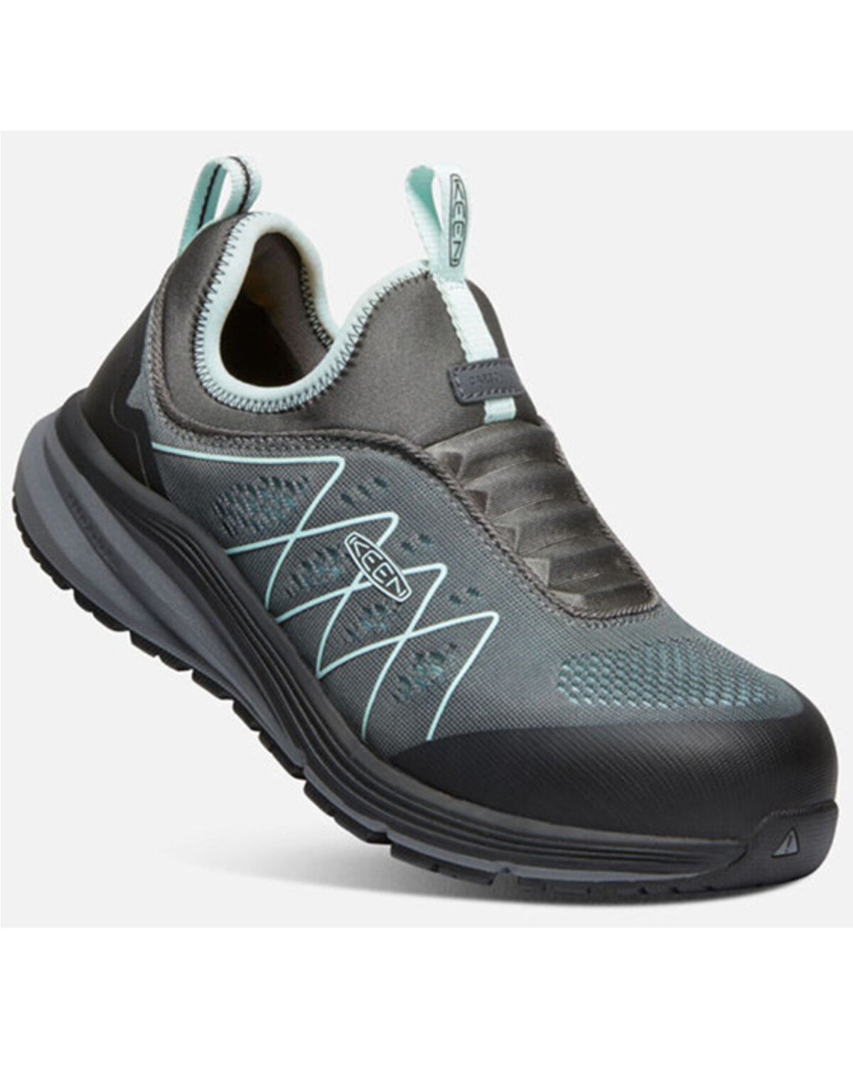 Image #1 - Keen Women's Vista Energy Shift Slip-on Work Shoe - Carbon Fiber Toe, Steel, hi-res