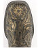 Image #5 - Ferrini Women's Cleopatra Western Boots - Broad Square Toe, Gold, hi-res