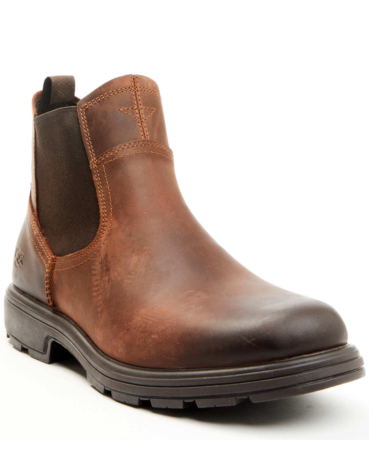 Image #1 - UGG Men's Biltmore Waterproof Chelsea Boots - Round Toe, Cognac, hi-res